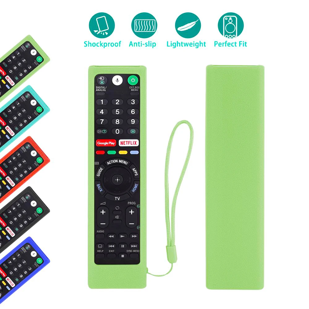 Fundas protectoras de silicona para Sony TV RM-ED052 RM-ED050 RMT-TX200C RMT-TX100D RM-ED053 RM-ED060 RMF-TX300C funda de Control remoto - imagen 5