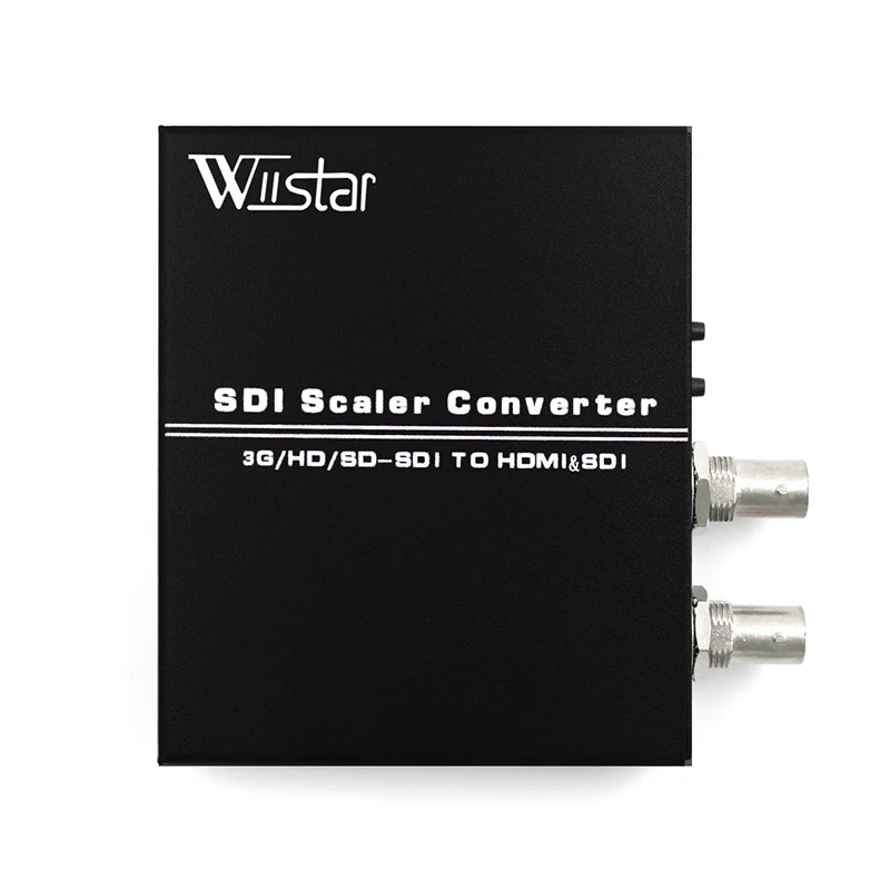 Compatible con SDI a HDMI, salida SDI a SDI, convertidor de escalador compatible con HDMI, adaptador de escalador BNC, compatible con 1080P SD-SDI/HD-SDI/3G-SDI - imagen 2