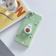 green avocado holder