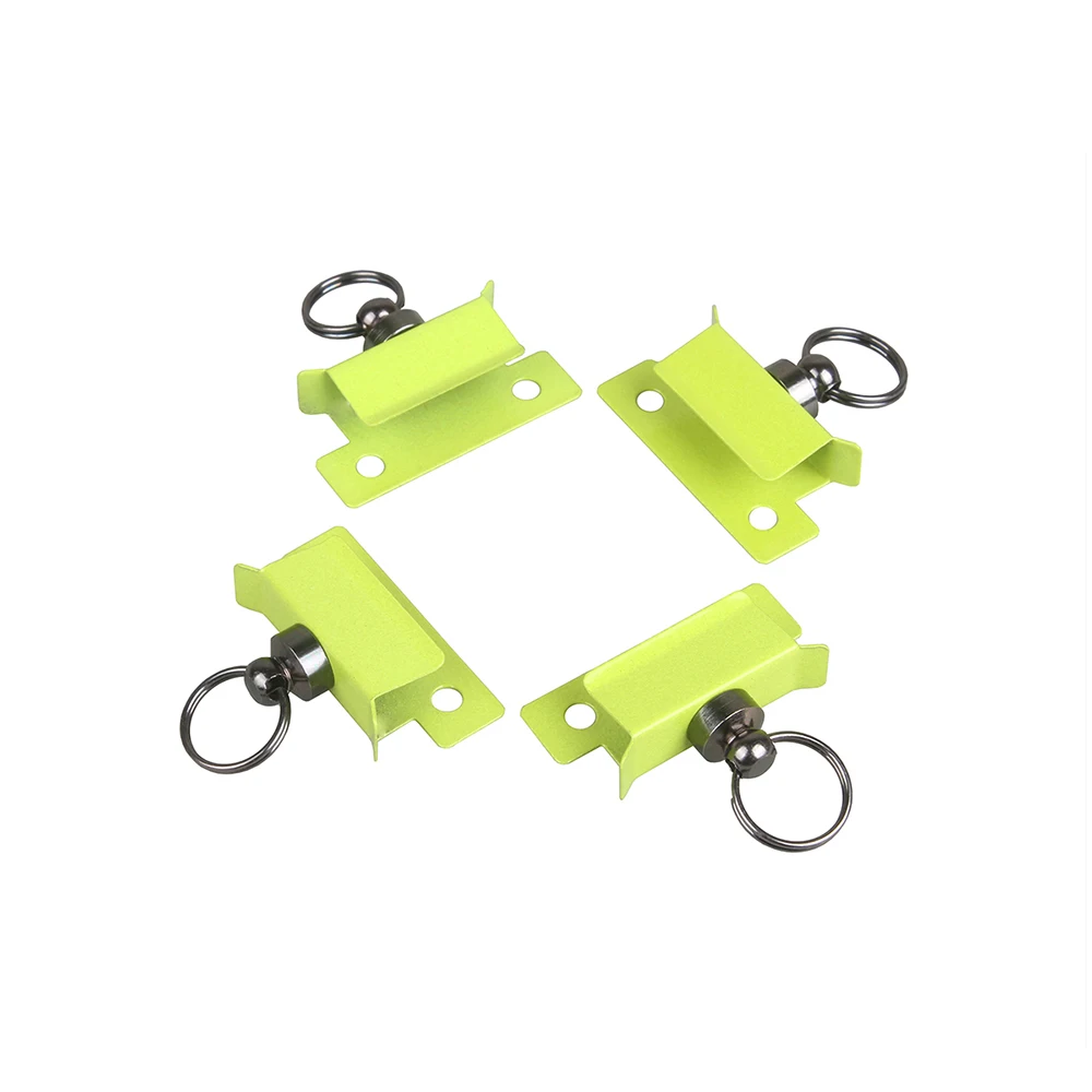 XCR3D-piezas de impresora 3D, 4 piezas, cama caliente, plataforma de vidrio, retenedor, abrazadera, Clip, soporte de placa de acero inoxidable con anillo de tracción Ender 3 - imagen 5