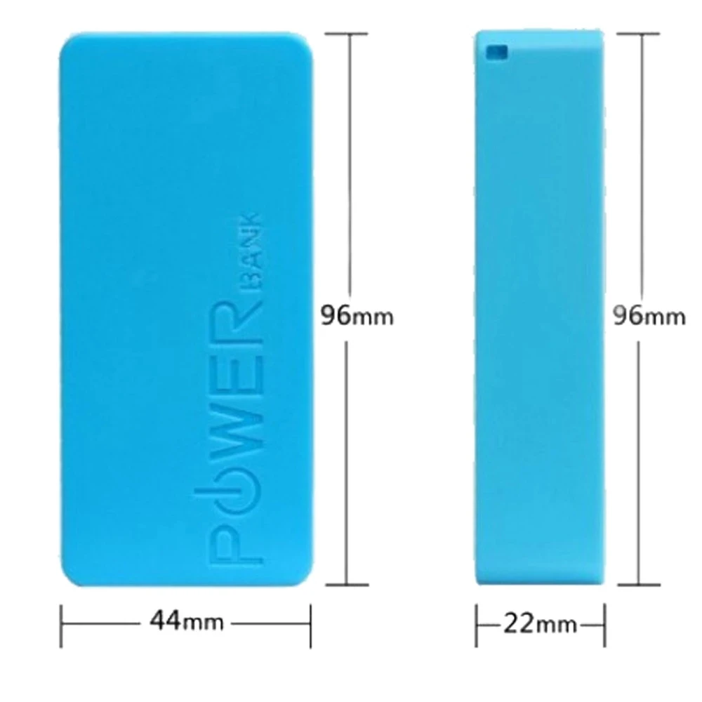 5600mAh 2X 18650 USB Power Bank cargador de batería caja DIY para iPhone para teléfono inteligente MP3 carga electrónica móvil - imagen 2