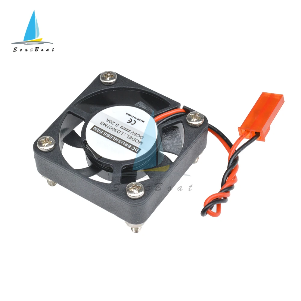 Mini Brushless Fan DC 5V 0.2A 30X30X7mm Computer PC CPU Case Cooling Fan 2PIN Cooler Fans - imagen 4