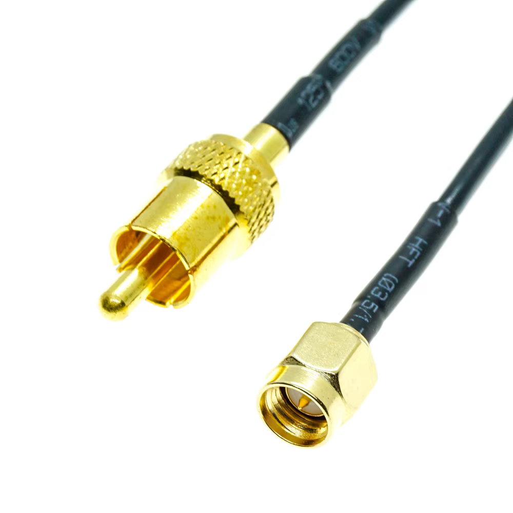 Cable SMA RCA Macho 50 Ohm RG174 Antena SDR - imagen 5