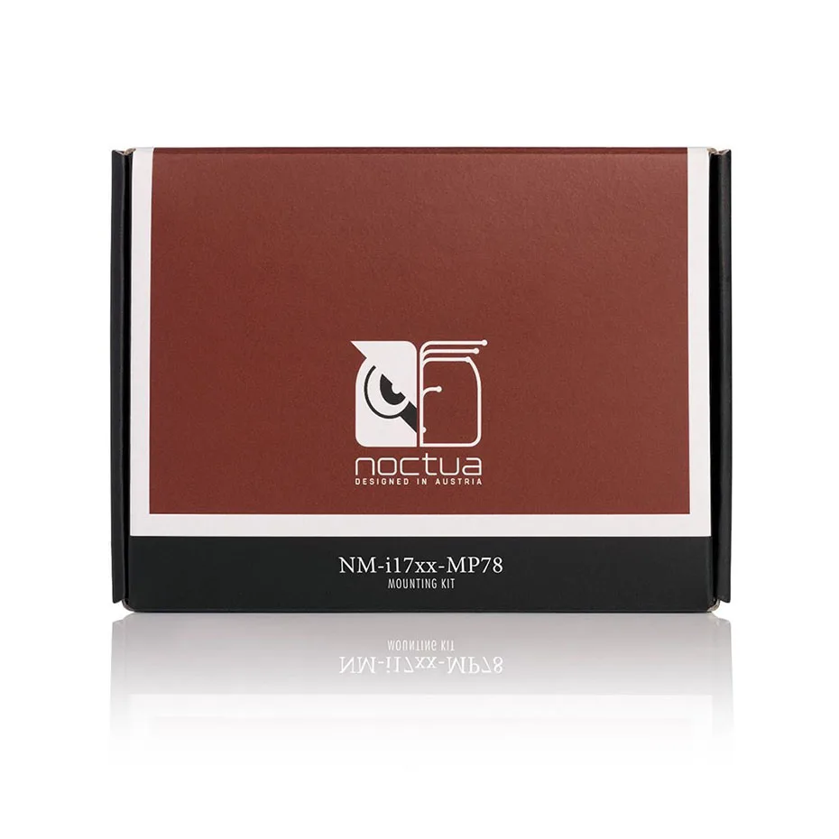 Noctua-Kit de actualización de montaje NM-i17xx-MP78/NM-i17xx-MP83 chromax, negro, para refrigerador de CPU con espaciado de 78mm, para Intel LGA1700 - imagen 3
