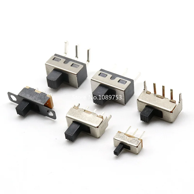 Interruptor Deslizante DIP Horizontal 3 Pines – Micropotencia