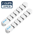7clips White 2pcs