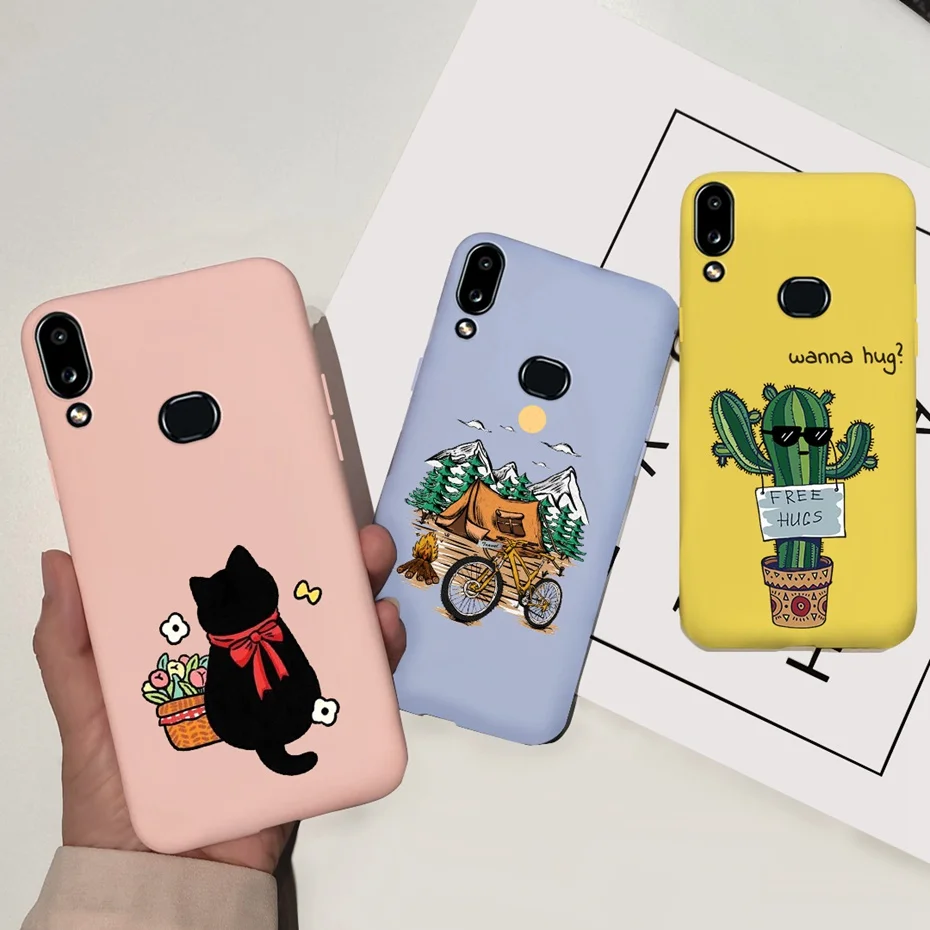 Funda de teléfono para Samsung Galaxy A10S A107F, carcasa trasera de silicona bonita para Samsung A10 S 10 S A105F SM-A107F, carcasa de TPU suave - imagen 4