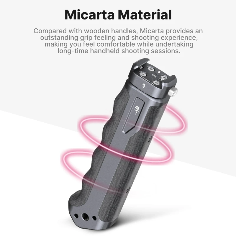 Empuñadura Ulanzi MANGO F22 – Liberación Rápida DIY para Cámaras - imagen 3