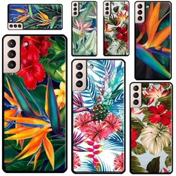 Funda Samsung Galaxy y Note – Diseño de Pájaros Hawaianos