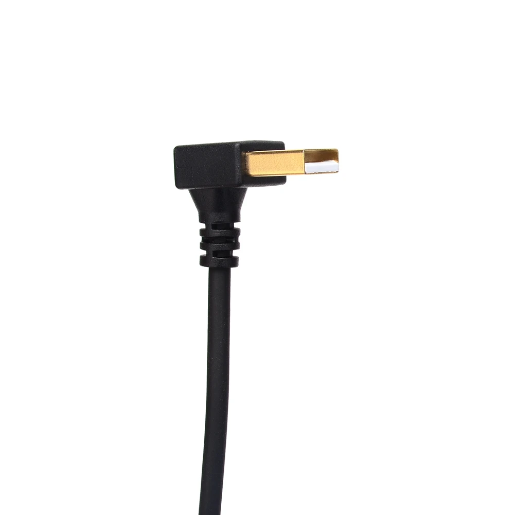 Cable de carga corta USB a tipo C, Cable Micro USB de 25cm, codo de 90 grados, 2A, carga rápida - imagen 5