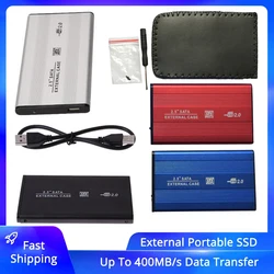 Caja Externa USB 2.0 SATA 2.5 Pulgadas Compatible HDD SSD