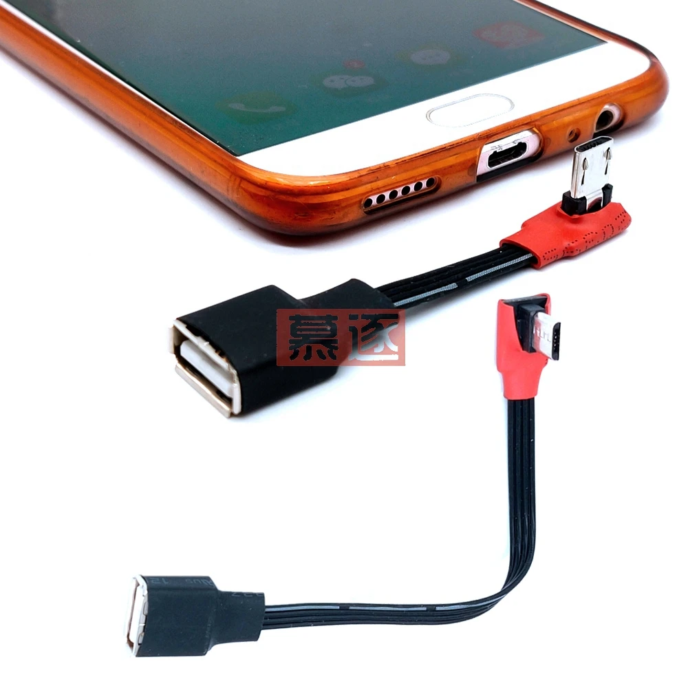 Adaptador OTG Cables Micro USB Cable USB OTG Micro USB a USB para Samsung LG Sony Xiaomi teléfono Android para unidad Flash - imagen 4