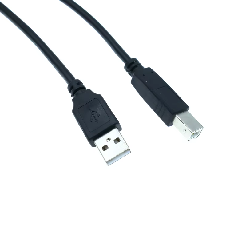 Cable USB 2.0 90 grados A y B macho - 0,3-1,5 m - imagen 3