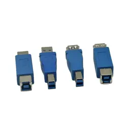 Adaptador USB 3.0 Tipo A Hembra a Tipo B Macho