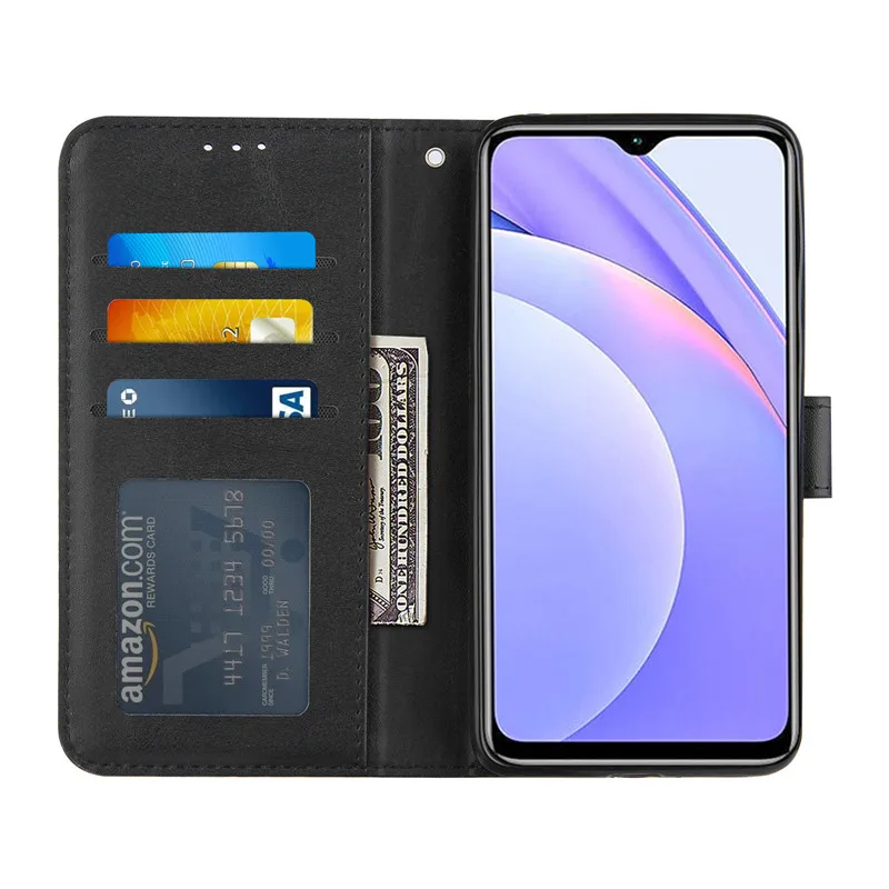 On para Xiaomi Redmi 9T funda con tapa tipo billetera para Xiomi Xiaomi Redmi 9T Fundas de negocios de cuero Redmi9T 9 T funda protectora Fundas - imagen 5