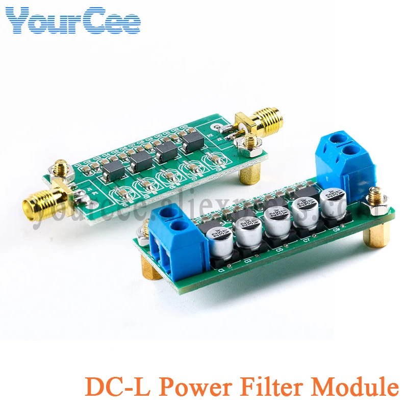 Módulo de placa de filtro de potencia de señal DC-L DC Condensador inductor de supresión armónica DC L de paso bajo