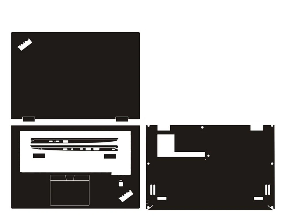 Película protectora de la cubierta de la piel para Thinkpad X1 Titanium Yoga 2021 2020 X1 Carbon 2019 2013 2014 2015 2016 2017 2018 X1 Tablet, 3 uds. - imagen 3