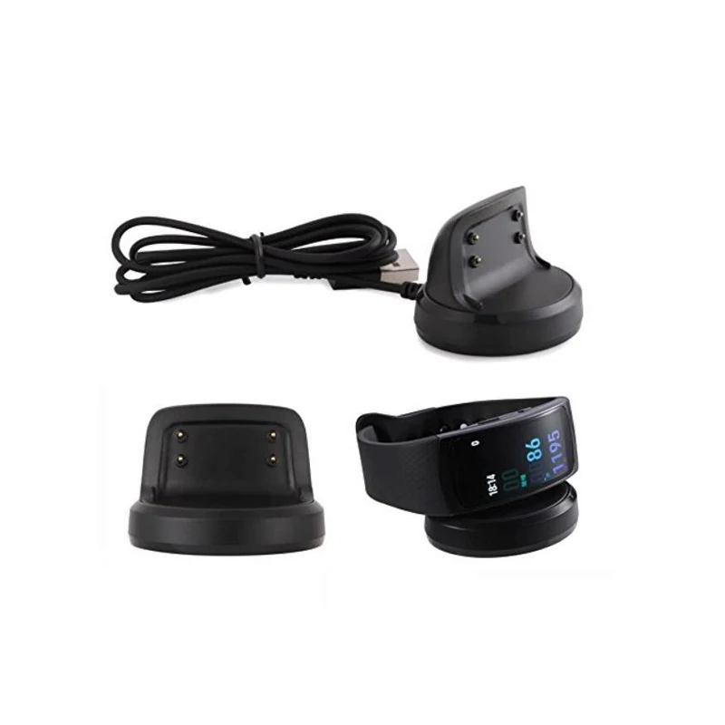 Adaptador de cargador de base USB, Cable de carga para Samsung Galaxy Gear Fit 2 R360 / Fit2 Pro R365, pulsera inteligente - imagen 4
