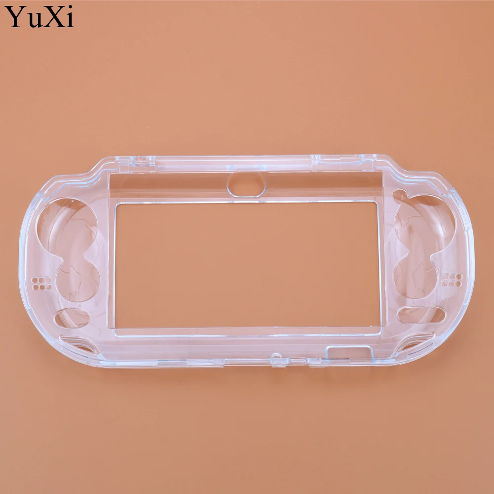 Funda protectora de cristal transparente para PSV 1000, 1 piezas, para PS Vita PSV1000, carcasa de piel dura transparente, reemplazo - imagen 2