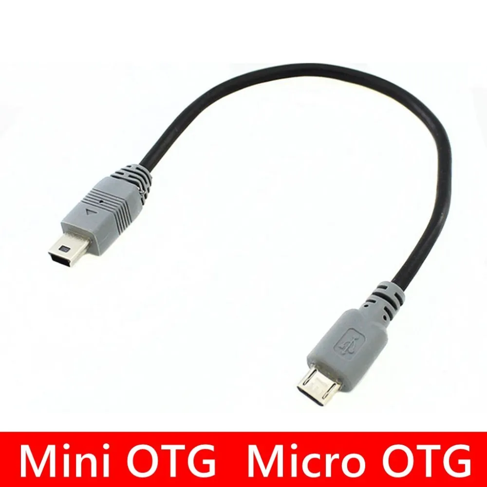 Cable USB OTG - Vista frontal del adaptador