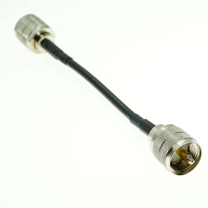 Cable Coaxial UHF PL259 – Extensión Antena RG58 - imagen 2