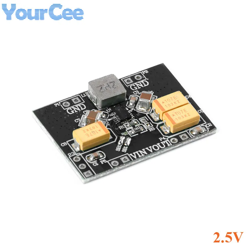 5 uds/1 unidad TPS63020 1,8-5,5 V a 2,5 V/3,3 V/4,2 V/5V módulo de placa de alimentación reductor automático batería de litio baja ondulación - imagen 3