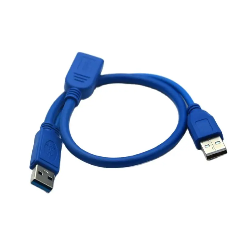 Cable USB 3.0 Alimentado – Doble Conexión Disco Duro Externo - imagen 3