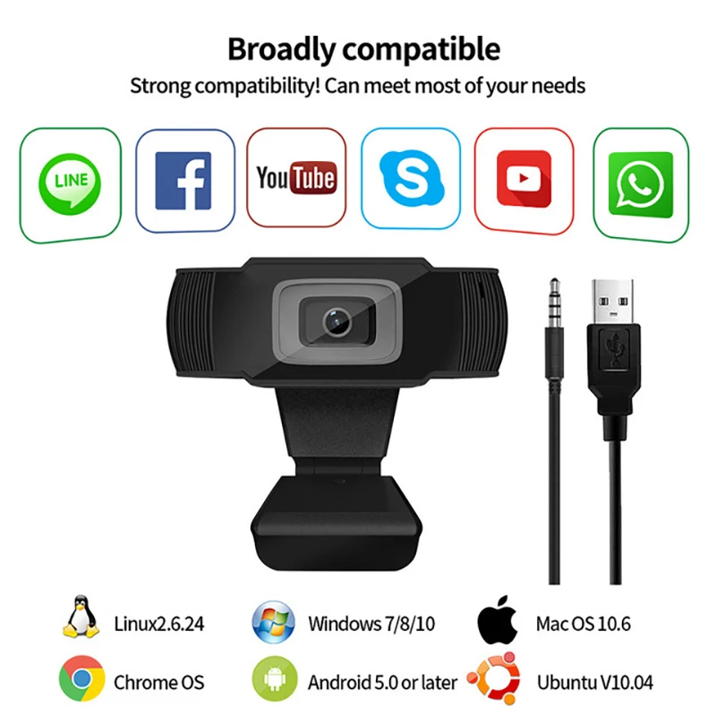 UTHAI D01 Cámara USB de enseñanza de red sin unidad 1080P 720P 480P cámara de computadora en vivo - imagen 3