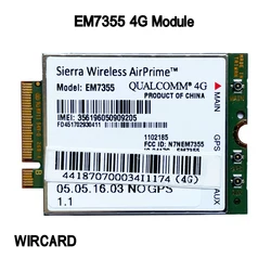 Dell EM7355 Módulo 4G WWAN Gobi 5000