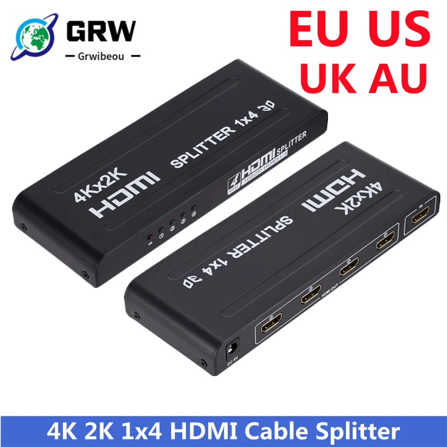 Repetidor HDMI 1x4 4K 2160P 3D Amplificador - imagen 5