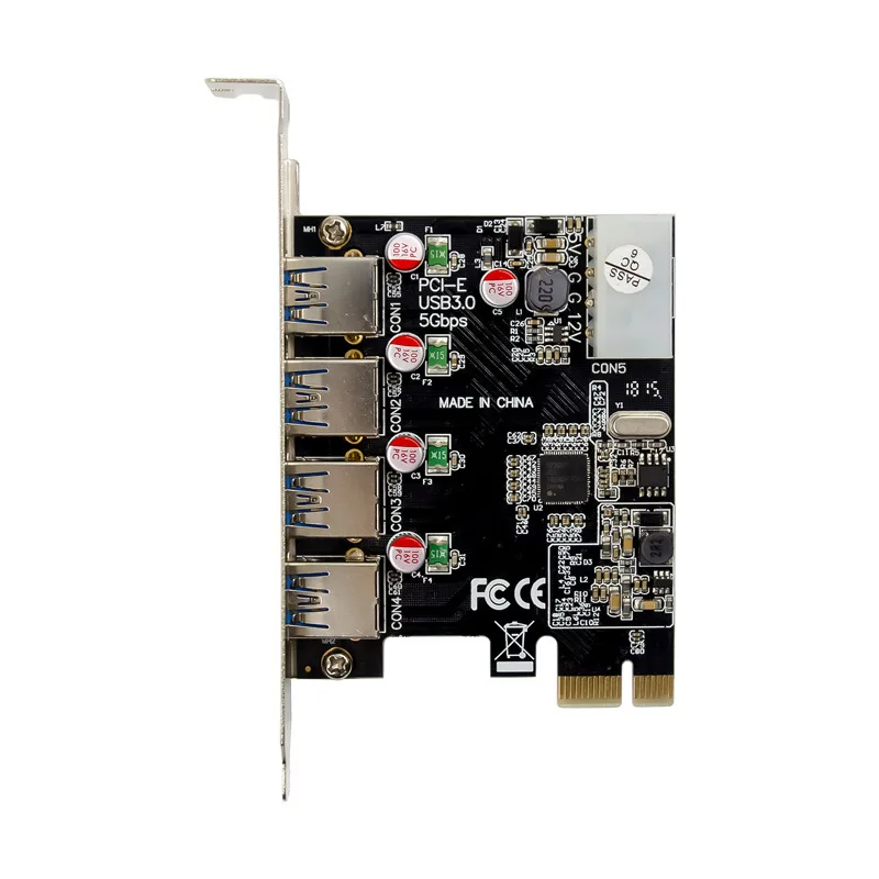 Conector de alimentación de 4 pines de la tarjeta