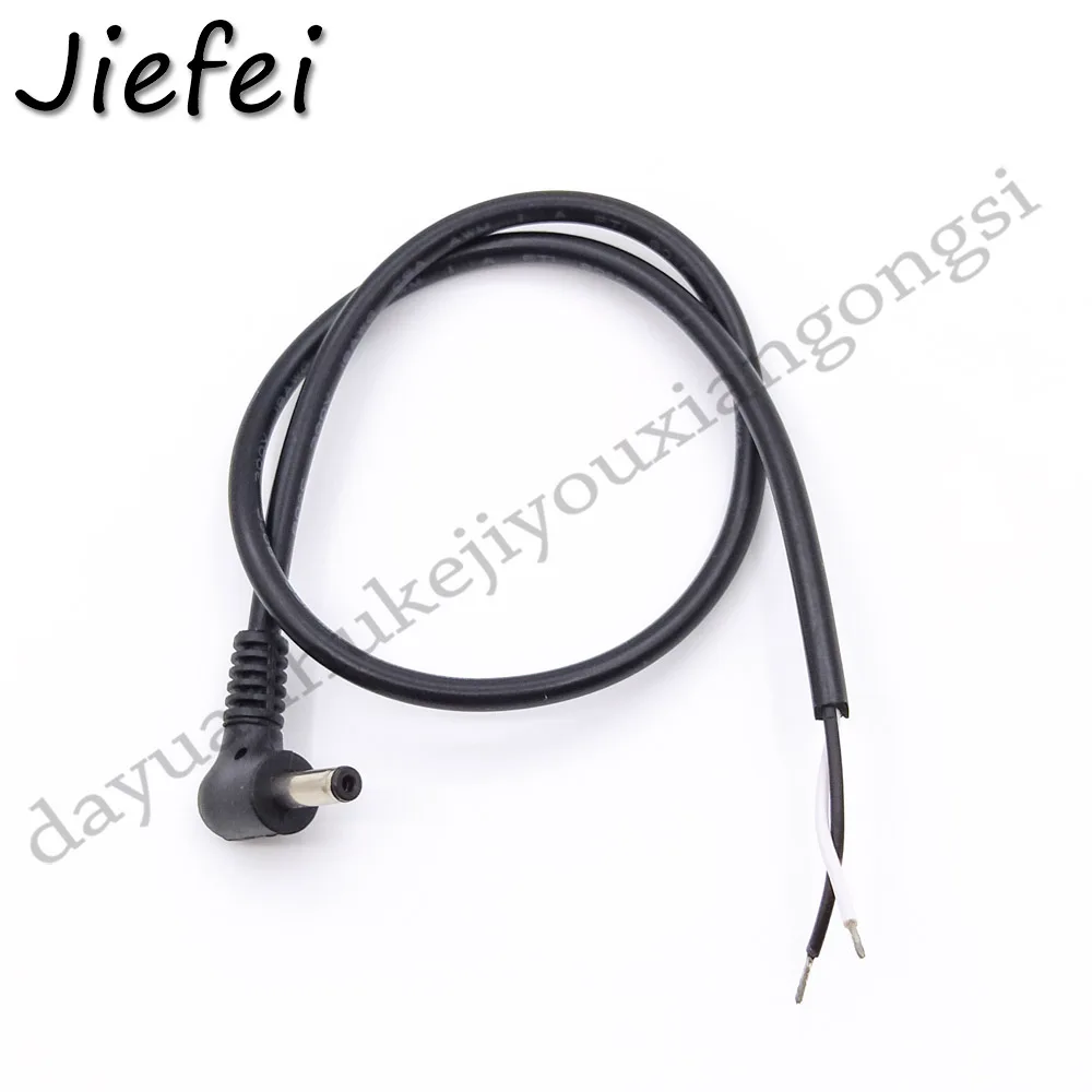 4 Uds. 3,5*1,3mm 3,5mm x 1,3mm 3,5x1,3 18awg, ángulo recto de 90 grados, enchufe de alimentación de CC con Cable, Conector de carga negro de 30cm - imagen 3