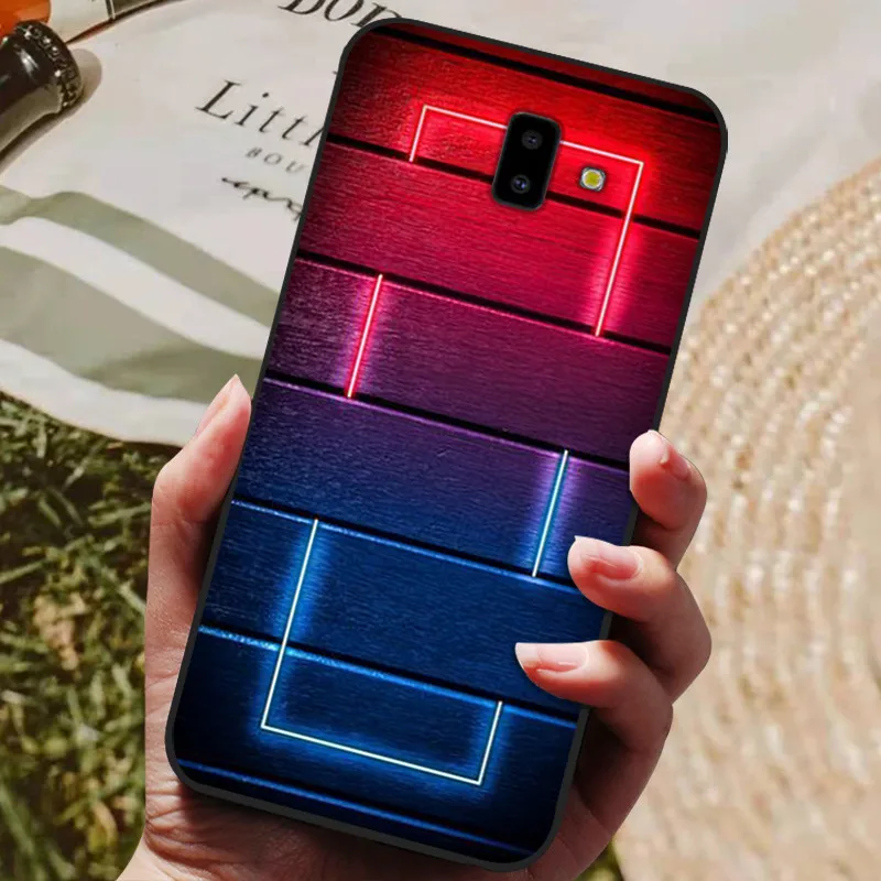 Para Samsung J6 J6 + 2018 Funda trasera de silicona Funda de teléfono para Samsung Galaxy J6Plus 2018 J6 + J6 Plus J610 J 6 Funda de parachoques suave - imagen 4
