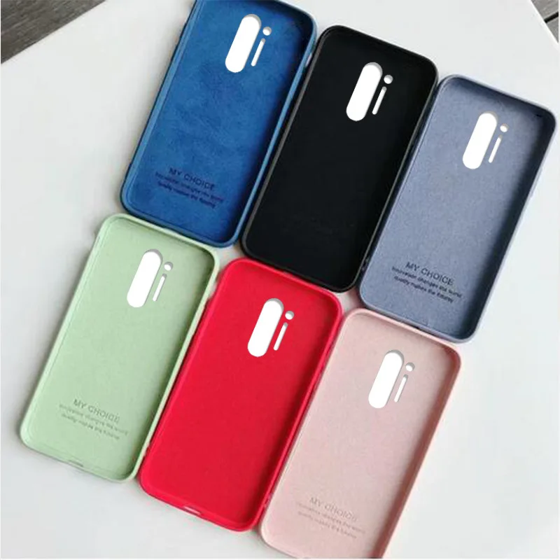 Para Oneplus 9 8 Pro 8 7T Pro 7T Funda de silicona líquida cuerda cruzada correa de mano mate suave cubierta a prueba de golpes para 1 + 8 8t 7t Funda - imagen 4