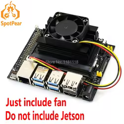 Ventilador Refrigeración Jetson Nano – Protección Antirreversa