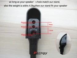 Soporte SF06 Altavoz Ajustable Montaje Z906 75-112cm