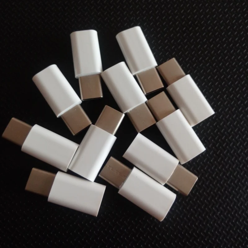 USB2.0 Tipo C a Micro USB Adaptador Tipo-C Conector USB-C Cabo Typec Cables de teléfono - imagen 2