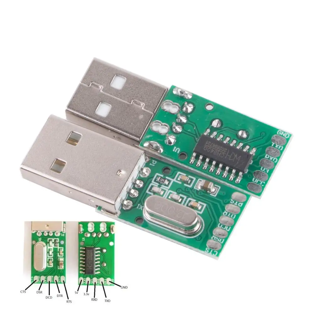Módulo de actualización de puerto serie CH340G USB a 5V TTL, placa de descarga, placa Flash - imagen 4
