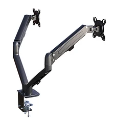 Hyvarwey Brazo Monitor Articulado Dual con Rotación Completa