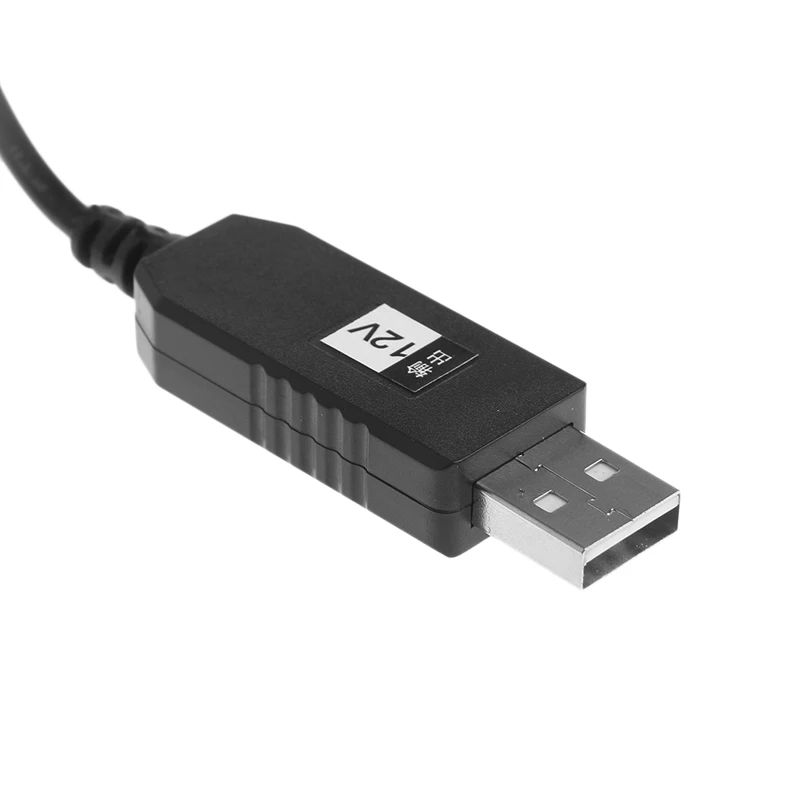 USB DC 5V a DC 12V 2,1mm x 5,5 macho Step-Up Cable Adaptador convertidor para enrutador - imagen 5