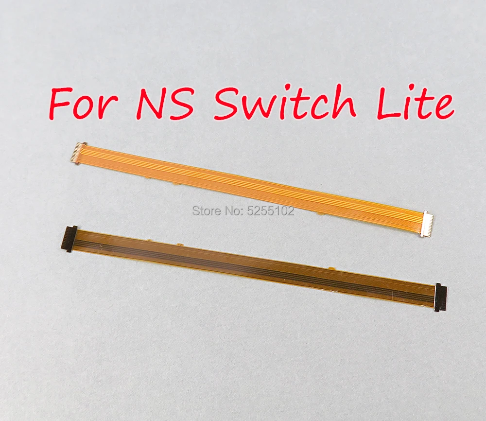 1 unidad para Switch Lite Mini 2019 L Cable flexible de botón para Nintendo Switch Lite placa base conector de alimentación Cable de cinta interno