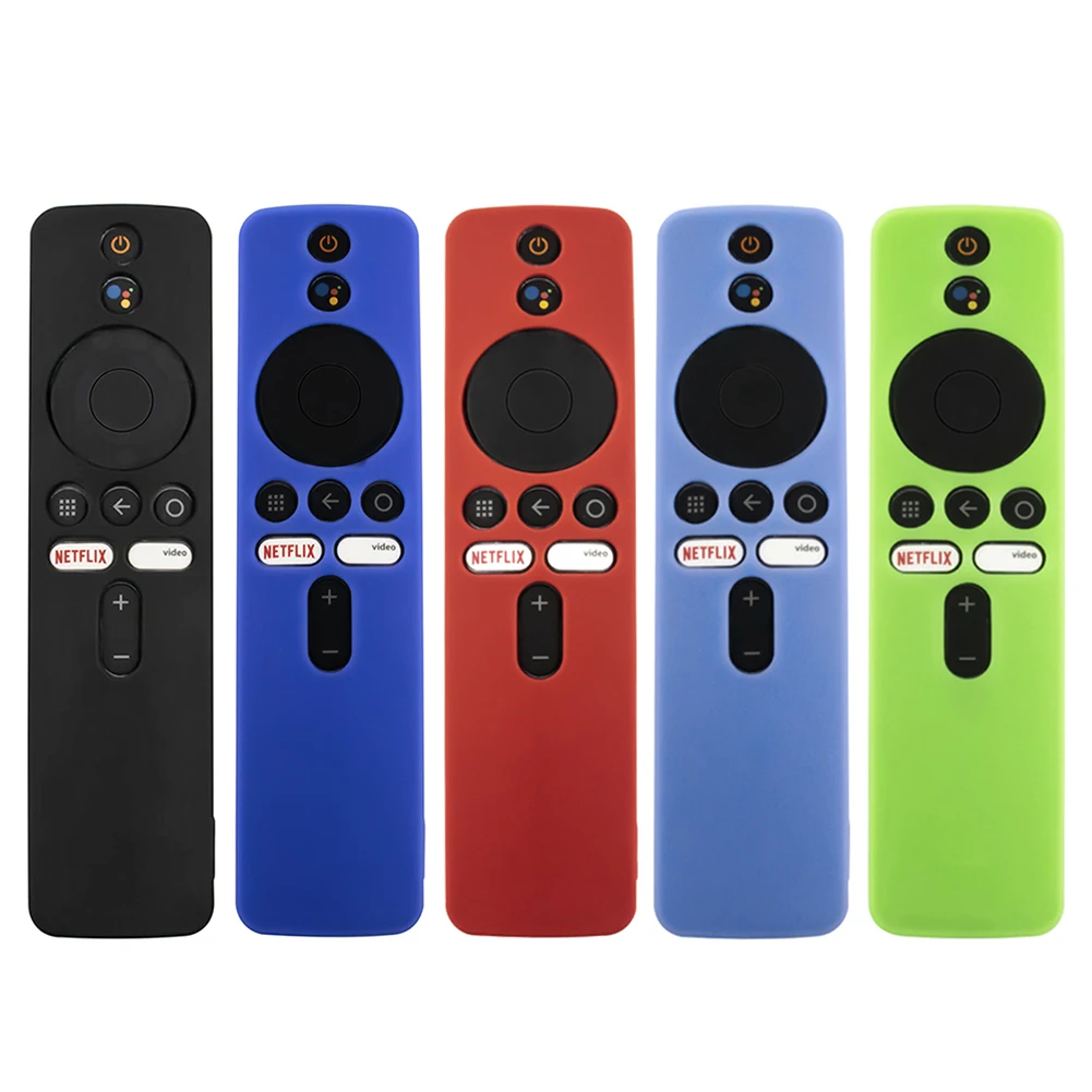 Funda de silicona para mando a distancia Xiaomi Mi Box S/4X Mi, Protector suave y liso para mando a distancia - imagen 2