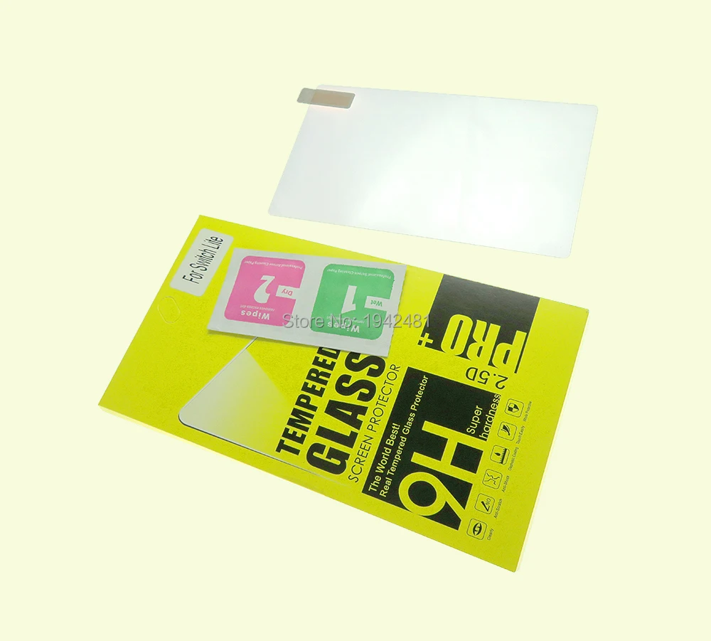 50 Uds vidrio templado Premium para Nintendo Switch Lite NS NX Protector de pantalla 9H película protectora - imagen 5