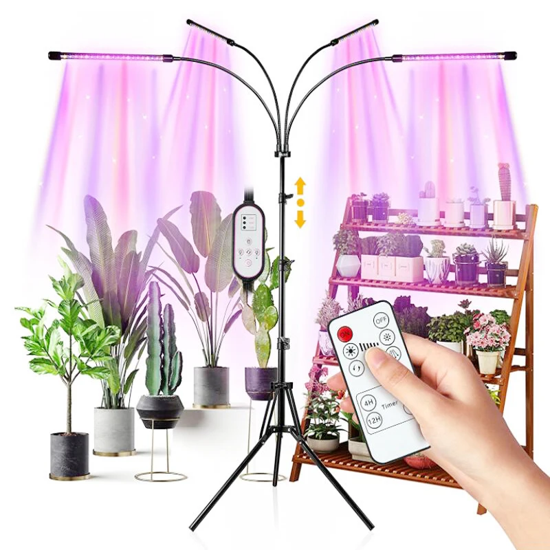 Luz LED de cultivo de espectro completo, lámparas Phyto USB de 5V CC, lámpara de crecimiento de plantas de escritorio para flores de interior, plántulas VEG, Fitolampy suculentas - imagen 5