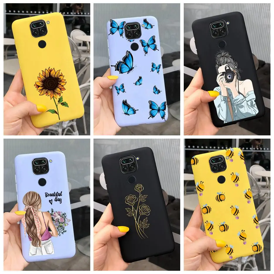Funda de silicona para Xiaomi Redmi Note 9, carcasa suave de TPU para Xiaomi Redmi Note 9 Pro, Note 9s, Note 9 S
