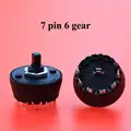 7 Pin 6 Gear