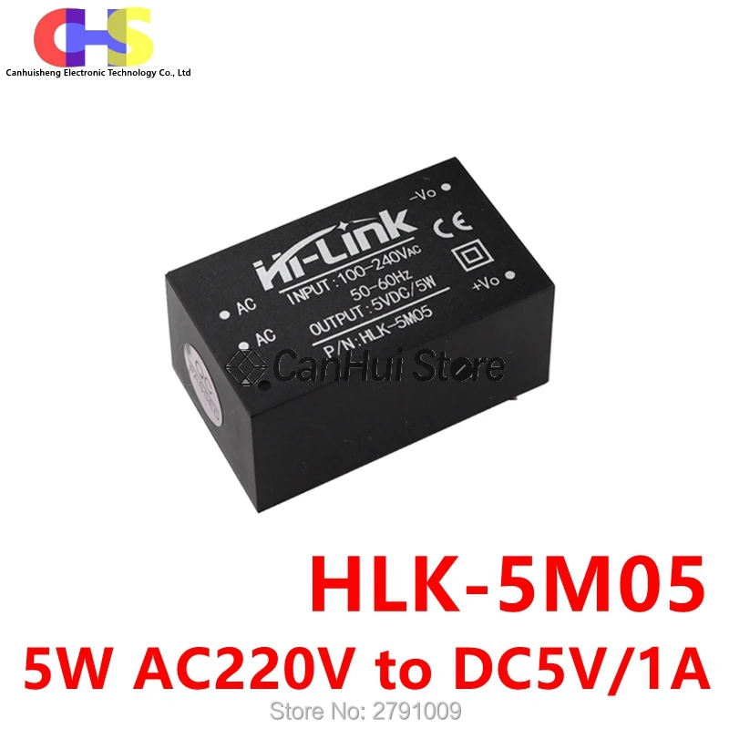 MINI interruptor de aislamiento inteligente para el hogar, módulo de fuente de alimentación, 5W, HLK-5M12, 09/24 V a 220V/5V/9V/12V/24V, AC-DC, 5M03/05/3,3 - imagen 4