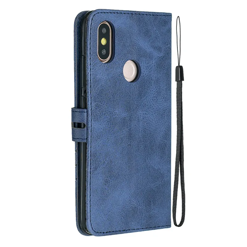 Para Xiaomi Mi A2 Funda de cuero con tapa para Coque Xiomi Xiaomi mi A2 A1 A3 lite funda de teléfono Fundas funda tipo billetera magnética - imagen 3