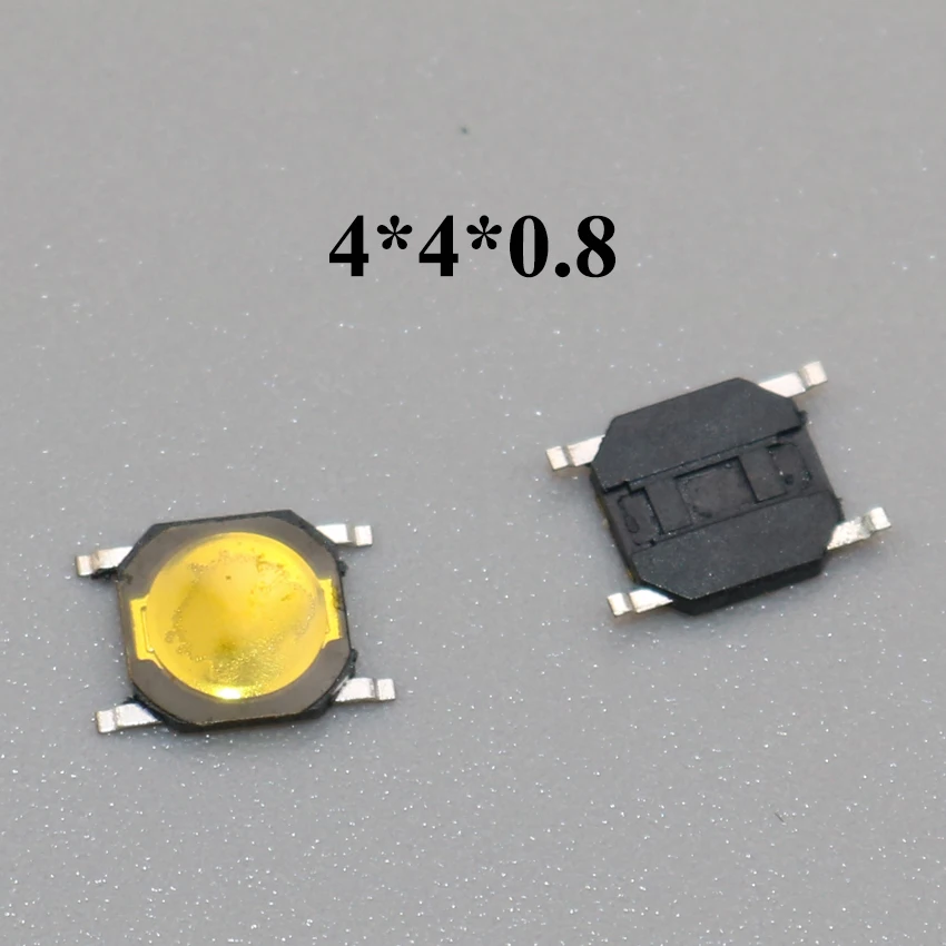 Interruptor táctil de 100 piezas, 3x6, 3x4, 4x4 SMD, 2 pines, 4 pines, Micro interruptor táctil 3x4x2, 3x6x4,3, 3x6x2,5, 3x6, 3x6x3,5 4x4x4x4 1,6x3 - imagen 4