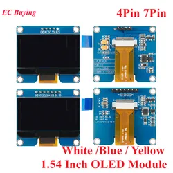 Módulo Pantalla OLED 1,54 Pulgadas SSD1309 SPI/I2C Arduino